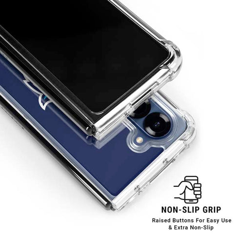 Villanova University V Initial Galaxy Z Fold6 Clear Case