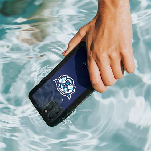 Villanova University V Initial iPhone 11 Pro Max Waterproof Case