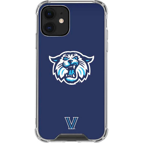 Villanova University V Initial iPhone 12 Clear Case