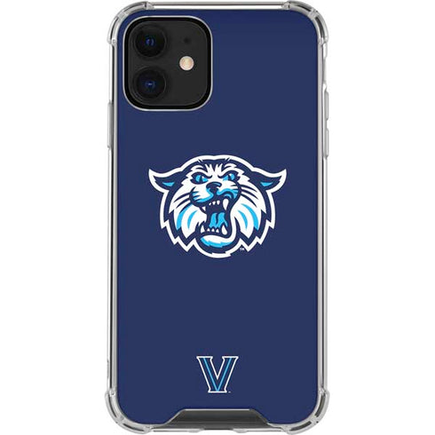 Villanova University V Initial iPhone 12 Mini Clear Case