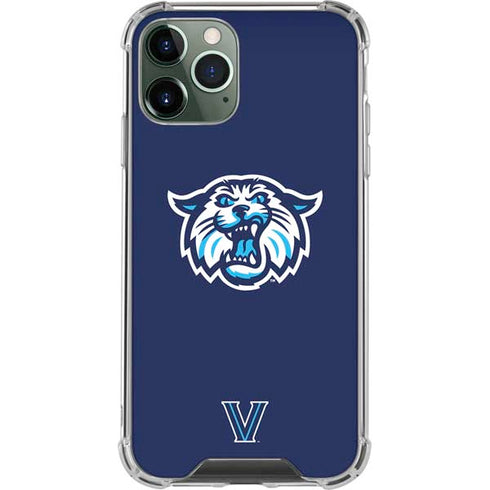 Villanova University V Initial iPhone 12 Pro Clear Case