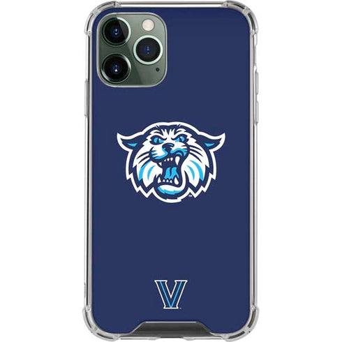 Villanova University V Initial iPhone 12 Pro Max Clear Case