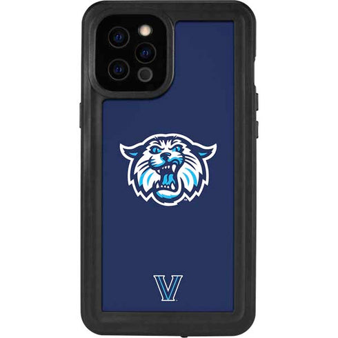 Villanova University V Initial iPhone 12 Pro Max Waterproof Case