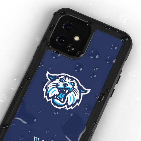Villanova University V Initial iPhone 12 Waterproof Case