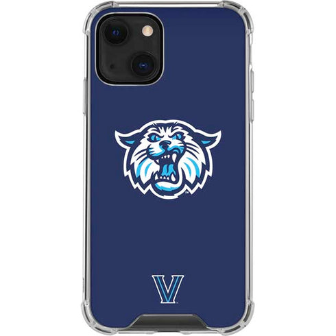 Villanova University V Initial iPhone 13 Mini Clear Case