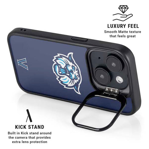 Villanova University V Initial iPhone 14 Kickstand Case