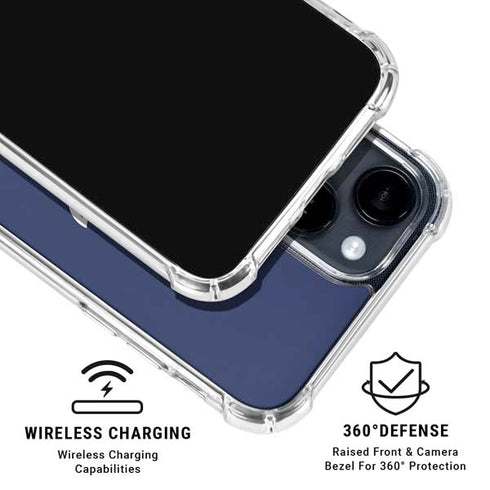 Villanova University V Initial iPhone 14 Plus Clear Case