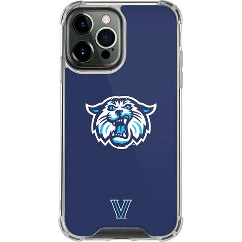 Villanova University V Initial iPhone 14 Pro Max Clear Case