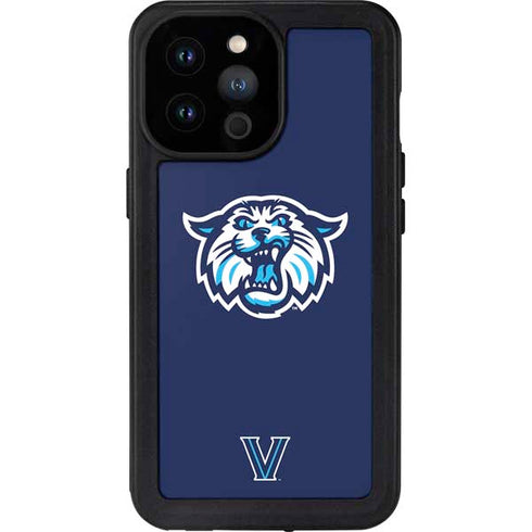 Villanova University V Initial iPhone 14 Pro Max Waterproof Case