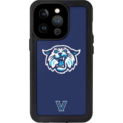 Villanova University V Initial iPhone 14 Pro Waterproof Case