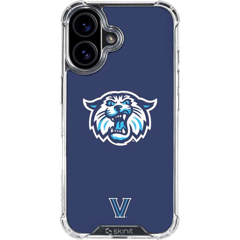 Villanova University V Initial iPhone 16 Clear Case