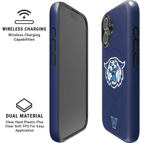 Villanova University V Initial iPhone 16 Magsafe Impact Case