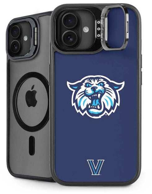 Villanova University V Initial iPhone 16 Plus Kickstand Case
