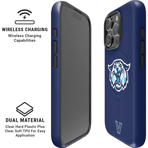Villanova University V Initial iPhone 16 Pro Magsafe Impact Case