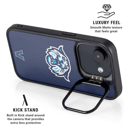 Villanova University V Initial iPhone 16e Kickstand Case