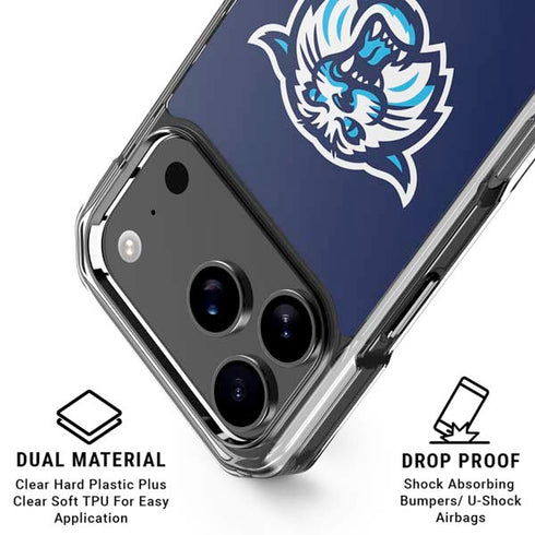 Villanova University V Initial iPhone 18 Pro Clear Case