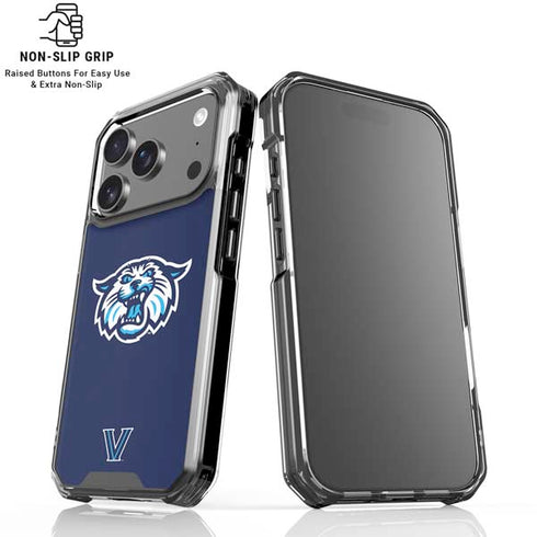 Villanova University V Initial iPhone 18 Pro Clear Case