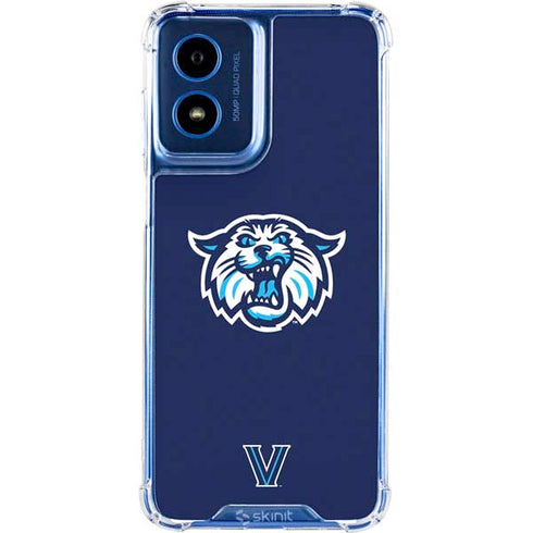 Villanova University V Initial Moto G 5G (2024) Clear Case