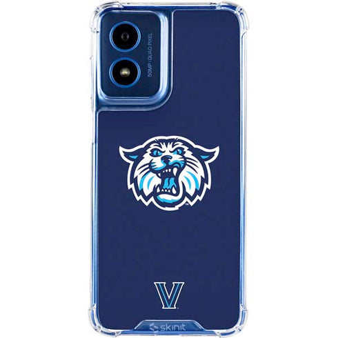 Villanova University V Initial Moto G Play 4G (2024) Clear Case