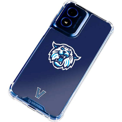Villanova University V Initial Moto G Play 4G (2024) Clear Case