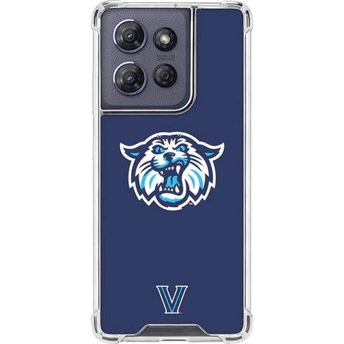 Villanova University V Initial Moto G Power 5G (2025) Clear Case