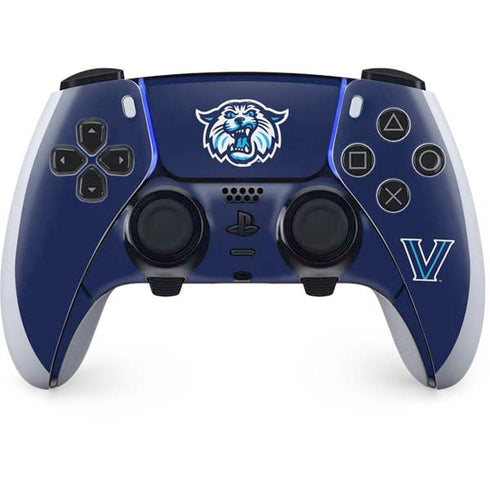 Villanova University V Initial PS5 DualSense Edge Pro Controller Skin