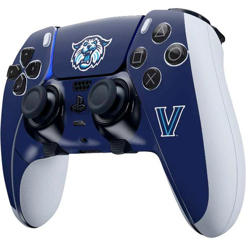 Villanova University V Initial PS5 DualSense Edge Pro Controller Skin