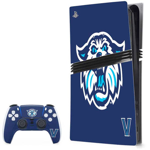 Villanova University V Initial PS5 Pro Bundle Skin