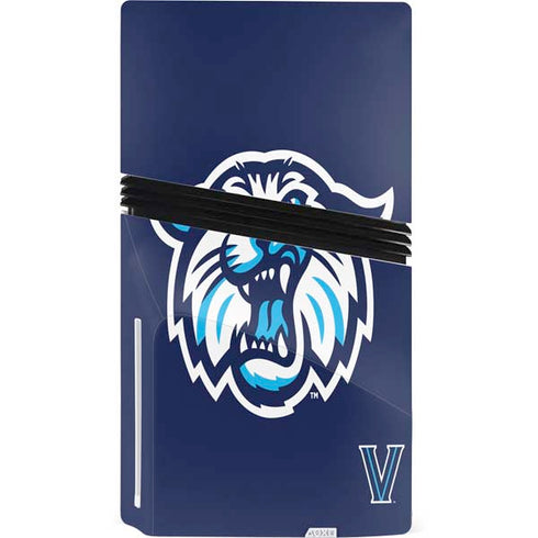Villanova University V Initial PS5 Pro Disk Console Skin