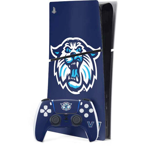 Villanova University V Initial PS5 Slim Digital Edition Bundle Skin