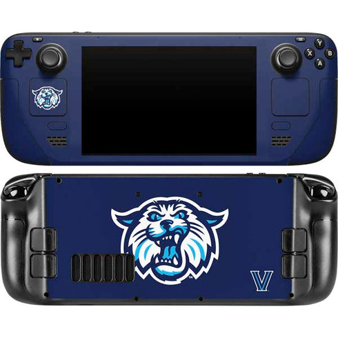 Villanova University V Initial Steam Deck Handheld Gaming Computer Skin