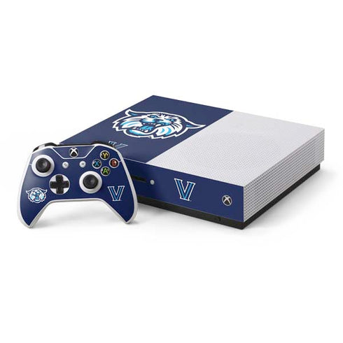 Villanova University V Initial Xbox One S Console and Controller Bundle Skin