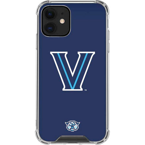 Villanova University V iPhone 12 Clear Case