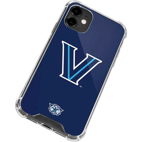 Villanova University V iPhone 12 Clear Case