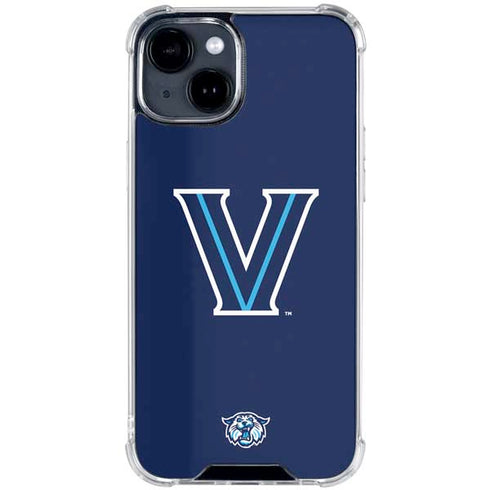 Villanova University V iPhone 15 Plus Clear Case