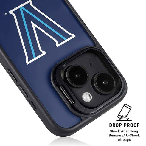 Villanova University V iPhone 15 Plus Kickstand Case