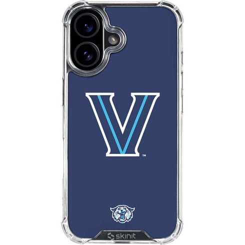 Villanova University V iPhone 16 Plus Clear Case