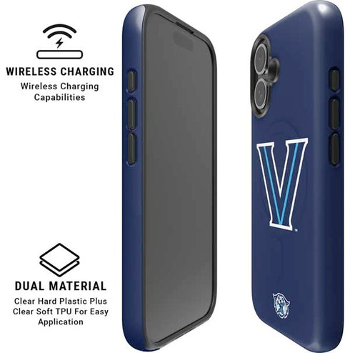 Villanova University V iPhone 16 Plus Magsafe Impact Case