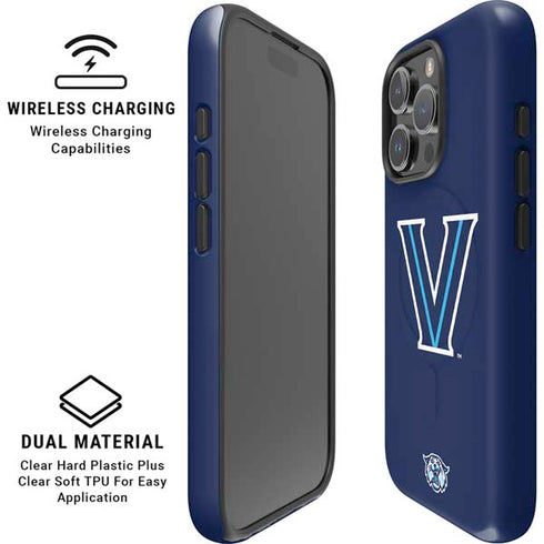 Villanova University V iPhone 16 Pro Max Magsafe Impact Case