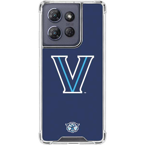 Villanova University V Moto G Power 5G (2025) Clear Case
