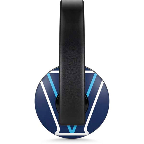 Villanova University V PlayStation 4 Gold Wireless Headset Skin