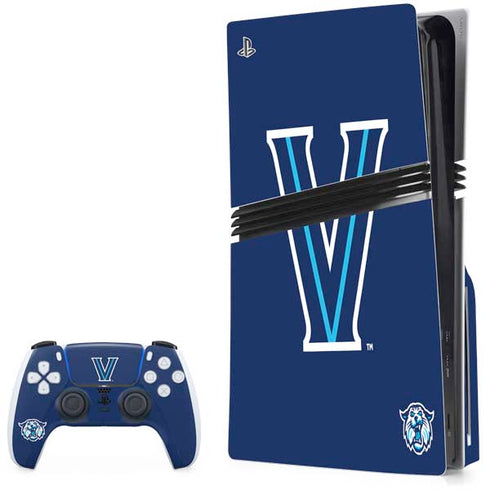 Villanova University V PS5 Pro Disk Bundle Skin