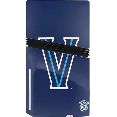 Villanova University V PS5 Pro Disk Console Skin