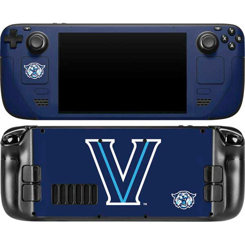 Villanova University V Steam Deck Handheld Gaming Computer OLED Skin