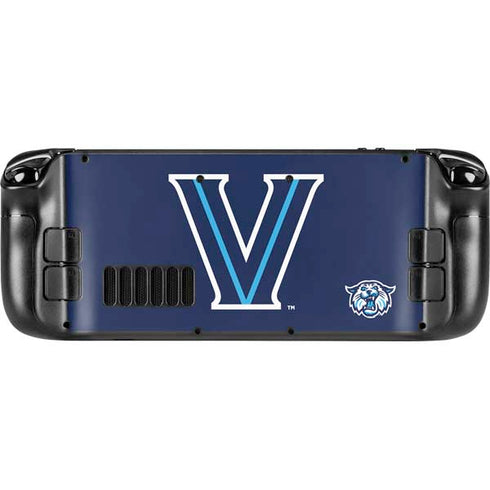 Villanova University V Steam Deck Handheld Gaming Computer OLED Skin