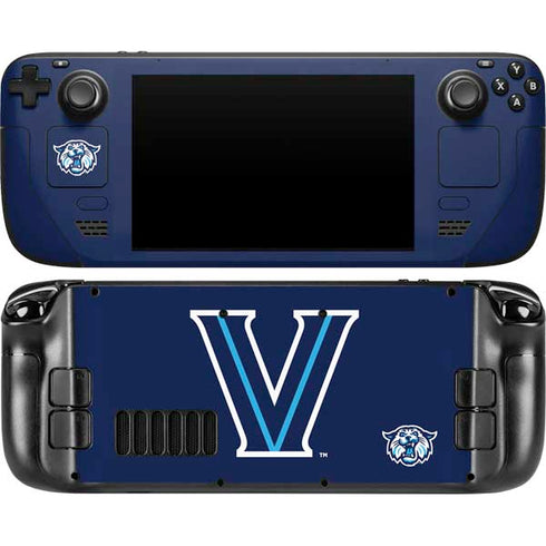Villanova University V Steam Deck Handheld Gaming Computer Skin