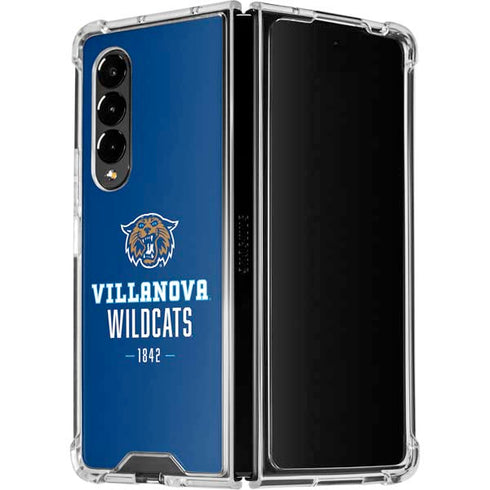 Villanova University Wildcats 1842 Galaxy Z Fold4 5G Clear Case