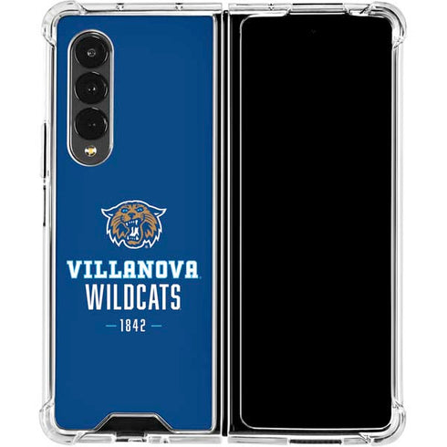 Villanova University Wildcats 1842 Galaxy Z Fold4 5G Clear Case