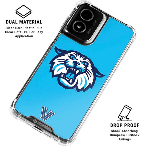 Villanova University Wildcats 1842 Moto G Power 5G (2024) Clear Case