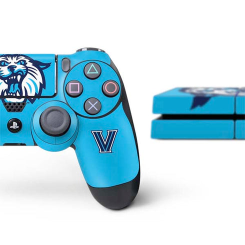 Villanova University Wildcats 1842 PS4 Console and Controller Bundle Skin